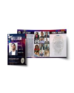 Police Officer Hero Trifold