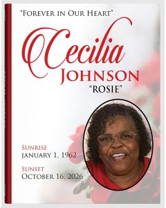 Essence of Red Guest Book