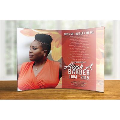 Curved Acrylic Plaque