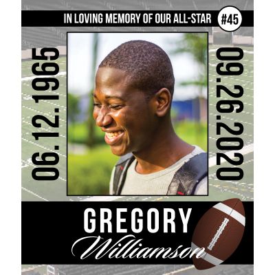 All Star Football Black TShirt