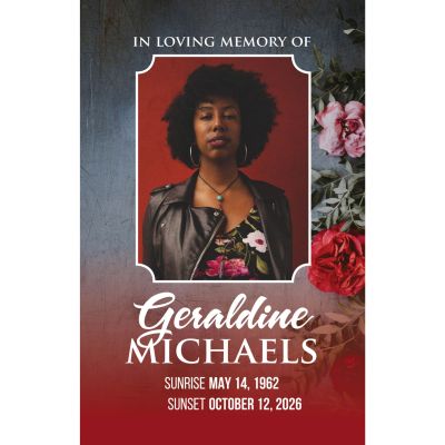 Austere Flowers Prayer Cards