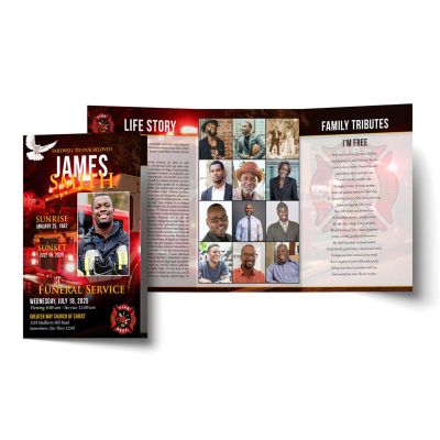 Fire Fighter Hero Trifold