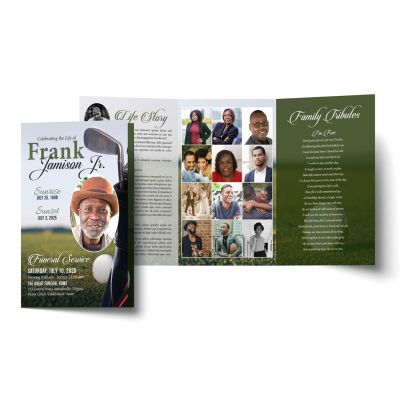 Golfing Paradise Trifold