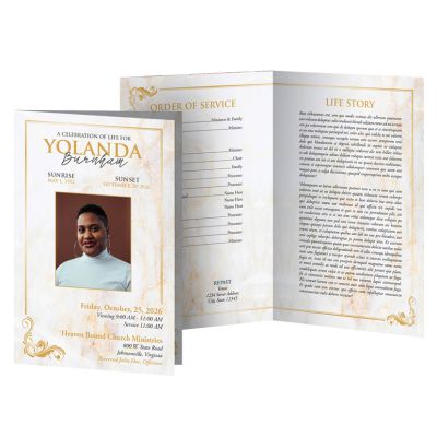 Gilded Marble Bifold (Small)