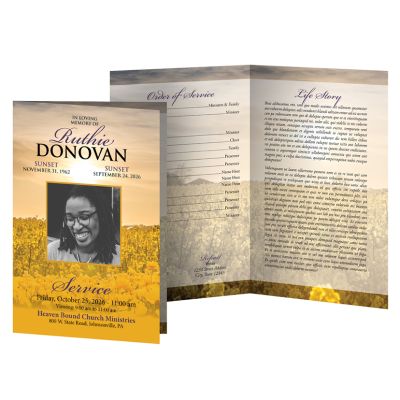 Topaz Field Bifold (Small)