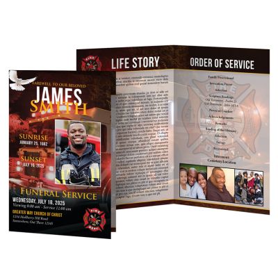 Fire Fighter Hero Bifold (Small)