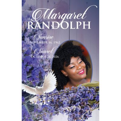 Her Lavender Prayer Cards