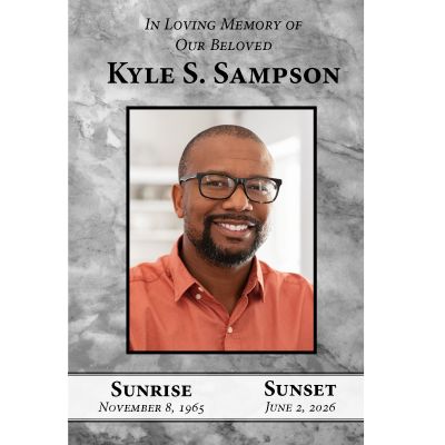 Silver Dimensions Prayer Card