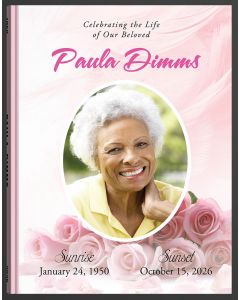 Rose & Feathers Guest Book