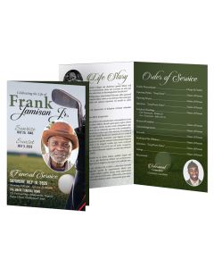 Golfing Paradise Bifold (Small)