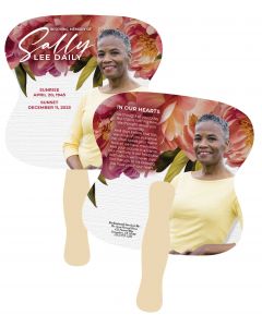Hour Glass Shaped Hand Fan