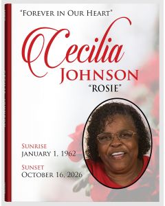 Essence of Red Guest Book